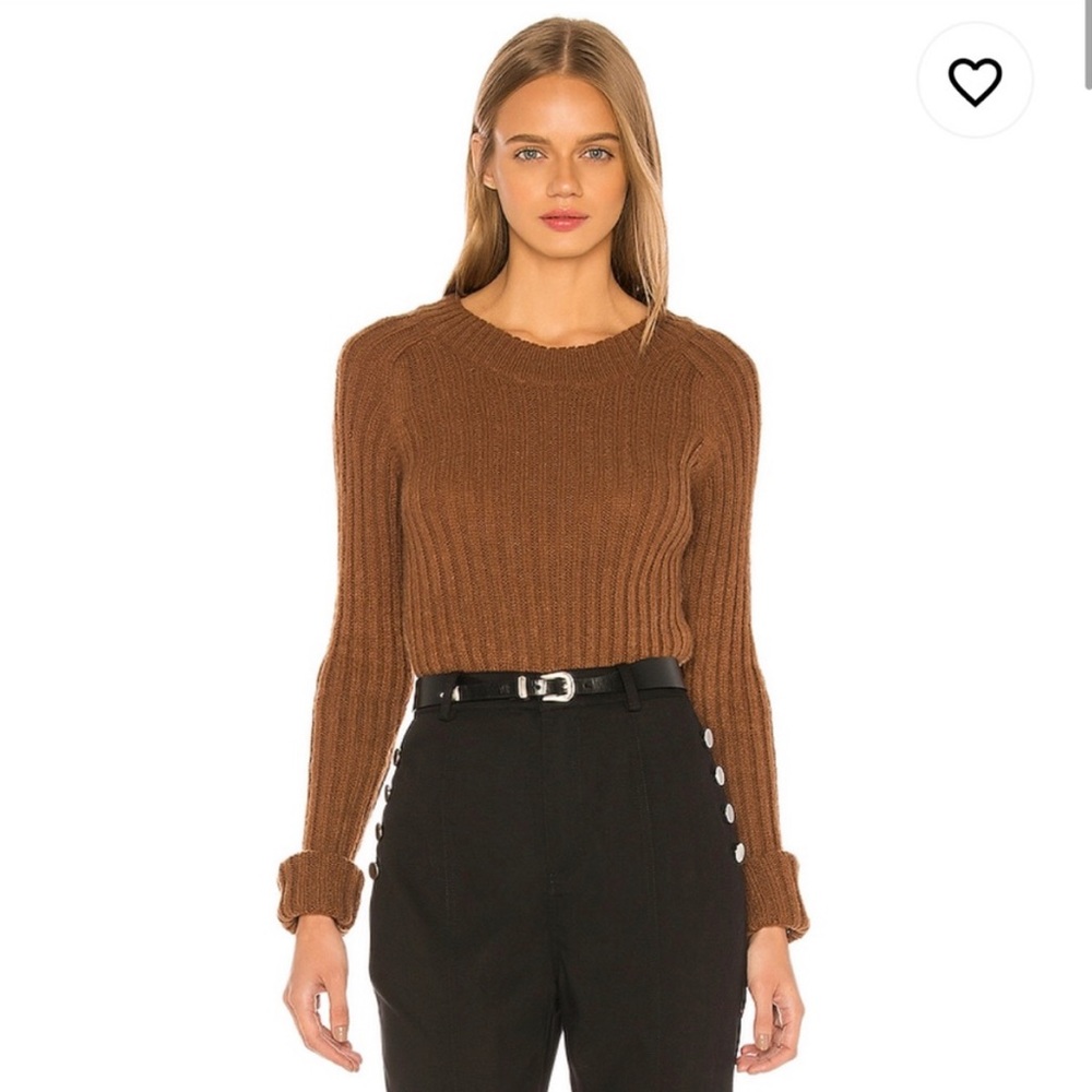 NWOT L’Academie Romie Sweater in Clay